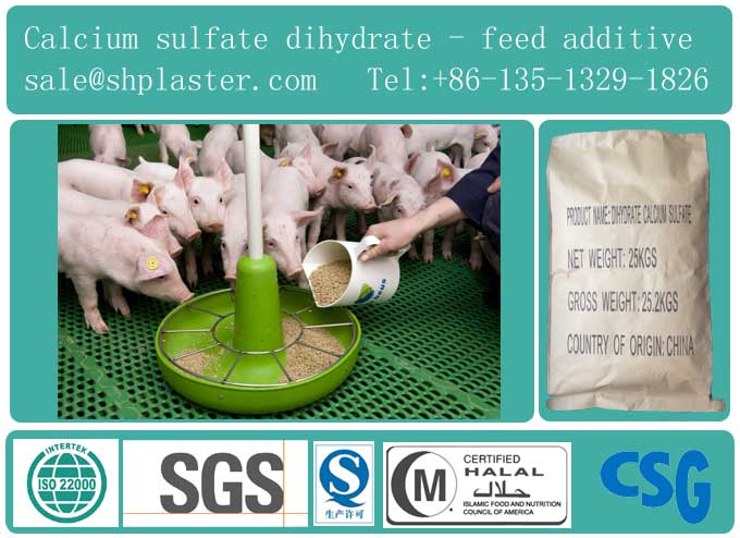 feed grade calcium sulfate ap95